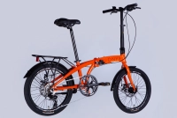 Велосипед 20" Dorozhnik ONYX DD CS (2025) помаранчевий 5
