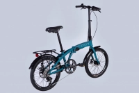 Велосипед 20" Dorozhnik ONYX DD CS (2025) бирюзовый (м) 1