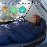 Спальний мішок Naturehike MJ300 CNK2300SD014 (4°C) 205 см, dark blue 3