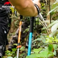 Треккинговая палка 3-секционная Naturehike NH17D001-Z, 57-120 см, gold 4