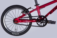 Велосипед 16" Leon GO Vbr FR (2025) малиновий 4