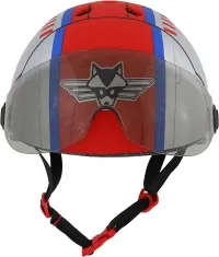 Шлем C-Preme Raskullz Flying Ace красно-белый 2