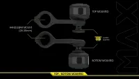 Фара Moon Titan Max 1700 люмен, вбудований акум, USB TYPE-C кабель, skb 11