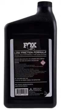 Мастило FOX HIGH PERFORMANCE FORK FLUID 20WT Gold 946ml 0