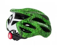 Шлем Green Cycle Alleycat черно-зеленый 0