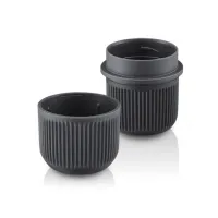 Портативна еспресо-кавоварка Wacaco Nanopresso з чохлом, grey 3