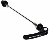 Втулка передня NOVATEC D041SB 36H QR 108mm під ексцентрик алюм. black 1