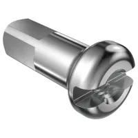 Ниппели ONRIDE 14G, 14x2 мм, латунные, серебристые, 100шт 2
