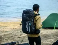 Рюкзак Naturehike NH18Y045-Q, 45L, black 0