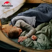 Спальный мешок Naturehike Y150L NH21MSD08 (11°C) 190 см (правый), grey blue 2