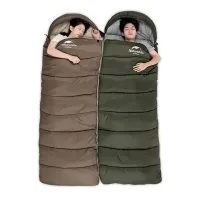 Спальный мешок Naturehike U250S NH20MSD07 (0°C) 220 см (правый), brown 0