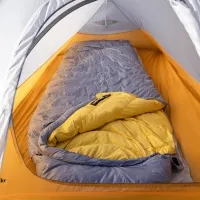 Спальный мешок Naturehike CW400 NH18C400-D (5°C) 210 см M, grey/yellow 8