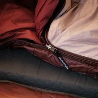 Спальный мешок Naturehike Snowbird NH20YD001 (2°C) 205 см L, white/brown 19