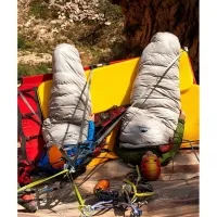 Спальный мешок Naturehike Snowbird NH20YD001 (2°C) 205 см L, white/brown 8