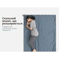 Спальный мешок Naturehike Summer LW180 NH21MSD09 (15°C) 205 см XL (правый), green 6