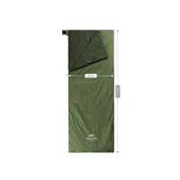 Спальный мешок Naturehike Summer LW180 NH21MSD09 (15°C) 205 см XL (правый), green 8