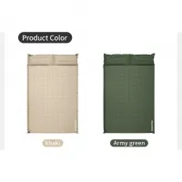 Коврик самонадувающийся двухместный Naturehike CNK2550WS025, 30 мм, khaki 6