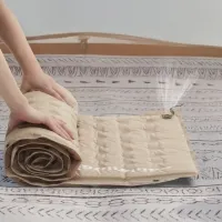 Коврик надувной одноместный Naturehike CNK2550WS025, 60 мм, khaki 3