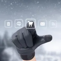 Рукавички зимові вологозахисні Naturehike NH19S005-T, black 3