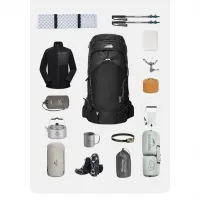 Рюкзак Naturehike Helium CNK2450XB014 M, 70L, black 3