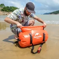 Сумка водонепроницаемая Naturehike NH20FSB03, 60L, red 7