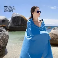 Полотенце Naturehike Fitness NH20FS009, 100x30 см, blue 9