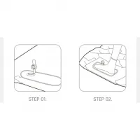 Матрас надувной двойной Naturehike CNK2550WS019, 65 мм,  со встроенной помпой, green 12