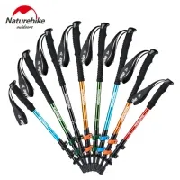 Треккинговая палка 3-секционная Naturehike NH17D001-Z, 57-120 см, green 0