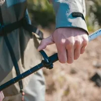 Треккинговая палка 3-секционная Naturehike ST06 NH17D006-D, 66-135 см, green 6