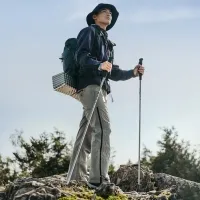 Треккинговая палка 4-секционная Naturehike CNK2450DS016, 120 см, grey 3