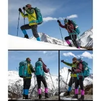 Треккинговая палка 3-секционная Naturehike NH17D017-D, 56-120 см, black 7