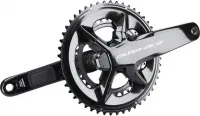 Шатуни Shimano FC-R9200-P Dura-Ace 12-speed 54/40T 172.5mm, з вимірювачем потужності, black 2