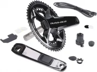 Шатуни Shimano FC-R9200-P Dura-Ace 12-speed 52/36T 172.5mm, з вимірювачем потужності, black 7