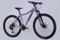 Велосипед 27,5" Leon XC Lady 80 HDD (2025) бузковий зі сріблястим 0