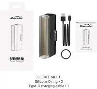 Задній ліхтар Magicshine SEEMEE 50 (50 lum) 430 mAh, USB-C, інтелект. датчик яскравості 7