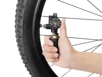 Насос Topeak AirBooster_G2, 2-in-1 CO2 inflator w/analog gauge and individually use as a tire gauge, 160psi/11bar 0