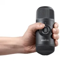 Портативна еспресо-кавоварка Wacaco Nanopresso з чохлом, grey 4