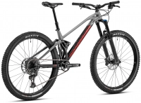 Велосипед 29" Mondraker Foxy (2024) black/nimbus grey/flame red 2