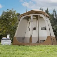 Палатка душевая Naturehike NH22ZP006, brown 6
