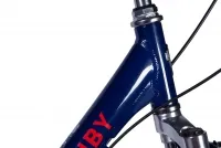 Велосипед 26" Dorozhnik RUBY AM (2024) темно-синій з багажником та крилами 0
