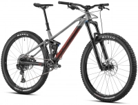 Велосипед 29" Mondraker Foxy (2024) black/nimbus grey/flame red 0