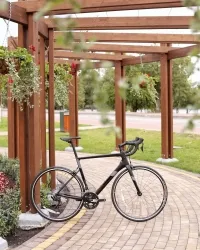 Велосипед 28" Cannondale SUPERSIX Carbon 105 (2021) matte black 0