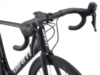 Велосипед 28" Giant TCR Advanced Pro Team Disc (2021) matte carbon / gloss unicorn white 4