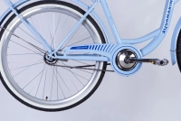 Велосипед 26" Dorozhnik AQUAMARINE BH (2025) темно-голубой 0