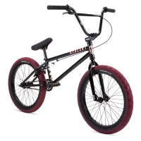 Велосипед 20" Stolen CASINO XL (2023) black & blood red 0