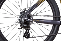 Велосипед 27.5" Leon XC-LADY SE AM Hydraulic lock out DD (2022) антрацитовый с золотым (м) 0