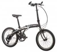Велосипед 20" Pride Mini 8 (2023) graphite 0