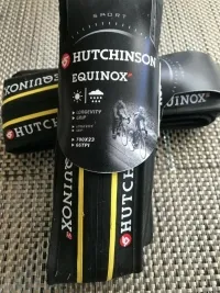 Покрышка 700 x 23 (23-622) Hutchinson Equinox 2, TS TT N/J, черно-желтая 5