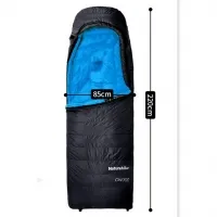 Спальный мешок Naturehike CW700 CNK2450WS048 (-1,7°C) 210 см M, black/blue 2