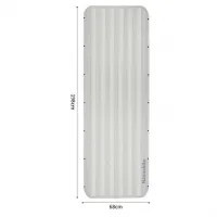 Матрас надувной Naturehike CNK2450WS035, 95 мм, со встроенной помпой, white 9